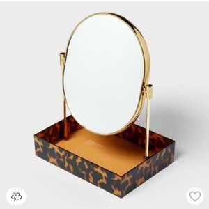 Target Threshold Mirror/Leopard Tray